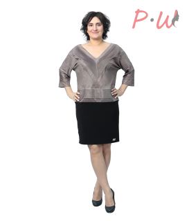 В-7723 Туника PASSION 44-48 беж
