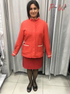 99229 CANNELLA Куртка  коралл ,тесьма 100%РA р. XXL