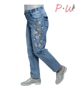 6751 Джинсы  DURAN р.42-52 сакура