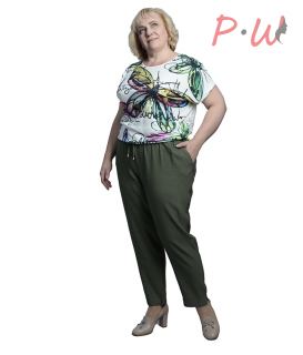 6228 Брюки VERSAY  7/8 р.50-56 (на кулиске )