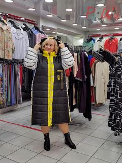 KY-004 Пальто удлиненное CLEANSON осень-зима р. 46-56