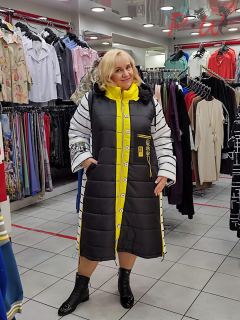 KY-004 Пальто удлиненное CLEANSON осень-зима р. 46-56