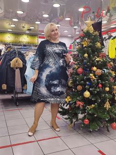 8227 Платье BASICO р.50-56 абстракция