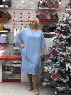 20002 Платье женское (шифон стразы) ADM р.52-58 