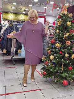 20002 Платье женское (шифон стразы) ADM р.52-58 