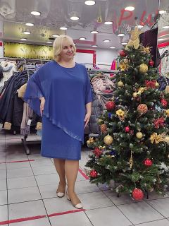 20002 Платье женское (шифон стразы) ADM р.52-58 