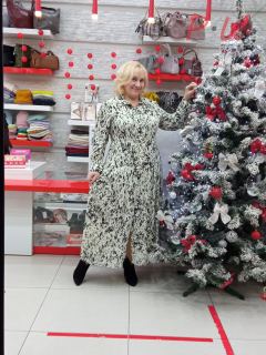 41759 Платье BOLERO р.42-48 (шифон пуговицы) 