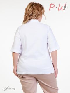 3004503-01-01 Блузка Серебряная нить р. 54 - 64