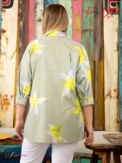 32041423-01-25 Блузка Серебрянная нить р.54-68