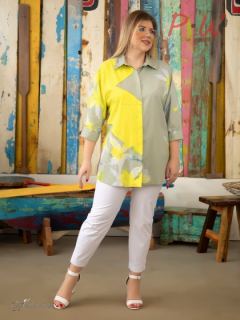 32041423-01-25 Блузка Серебрянная нить р.54-68