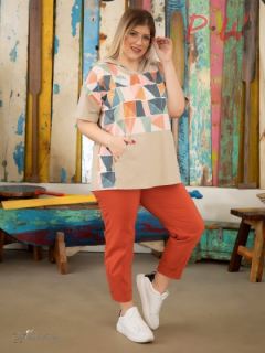 32041444-01-49 Блузка Серебрянная нить р.52-66