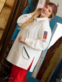 32061413-01-13 Жакет Серебрянная нить р.56-68