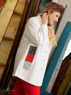 32061413-01-13 Жакет Серебрянная нить р.56-68