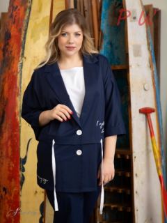 32061506-01-38 Жакет Серебрянная нить р.52-66