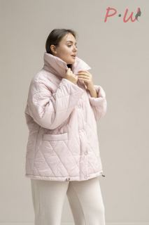 01-01-3-0087-0015223 Куртка женская дем. "Дакота"  р.50-66 цв.св.розовый