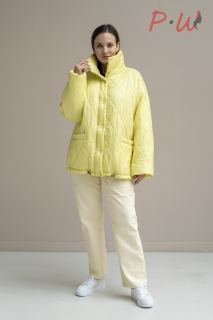 01-01-3-0041-0015400 Куртка женская дем. "Илана" р.54-60 цв.пыльная роза