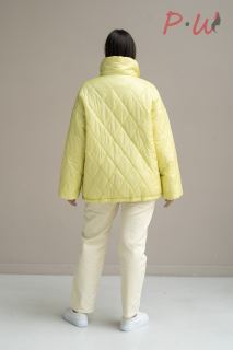 01-01-3-0041-0015400 Куртка женская дем. "Илана" р.54-60 цв.пыльная роза