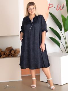 31051158-01-38 Платье Серебряная нить р 56, 62