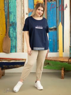 32021116-01-11 Брюки Серебрянная нить р.52-62