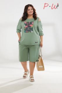 677 Комплект (футболка+шорты) "Виктория"  BARBARA