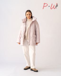 01-01-2-0042-0016647  Куртка женская зим "Джина"  р.54-66  цвет пыльно-розовый