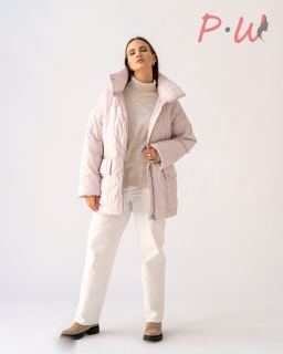 01-01-2-0042-0016647  Куртка женская зим "Джина"  р.54-66  цвет пыльно-розовый