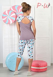 П-216 Пижама женская Ранетка-2 ВИОТЕКС р.44-50 в асс