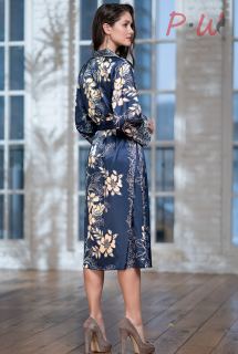 8449 Кимоно MIA AMORE Blue-Marine