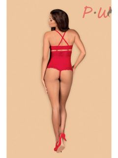 838-TED-3 Боди женское OBSESSIVE teddy crotchless