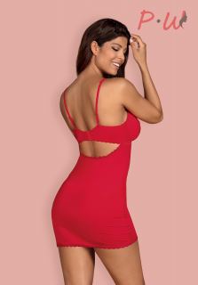 Jolierose chemise & thong красный (Сорочка и стринги) OBSESSIVE