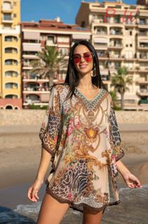 22NI-600 SH Туника Natural indiano free size (2) (принт)